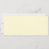 Invitation Lemon Yellow Santa Cheque Gift Voucher Card (Dos)