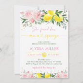 Invitation Lemonade Squeeze principal Fête des mariées floral (Devant)