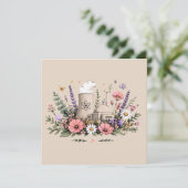 Invitation L'énergie Nucléaire Fleurit (Debout devant)