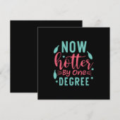 Invitation L'enseignant d'art est maintenant plus chaud d'un  (Devant / Derrière)