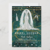 Invitation Leo juillet août Glam Diamond Fête des mariées (Devant)