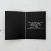 Invitation Leopard Hot rose Bow C'est un Baby shower Safari f (Intérieur)