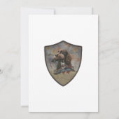 Invitation L'Epagneul Sprocker, art de chien de chasse (Dos)