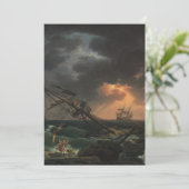 Invitation L'épave par Claude-Joseph Vernet (Debout devant)