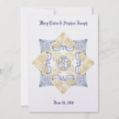 Invitation l'épousant celtique de noeud (Devant)