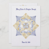 Invitation l'épousant celtique de noeud (Devant / Derrière)