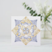 Invitation l'épousant celtique de noeud (Debout devant)