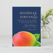 Invitation l'épousant de minuit de célébration de (Debout devant)