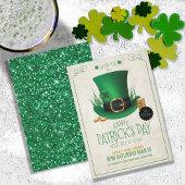 Invitation Leprechaun Casquette St. Patrick's Day Party ID636