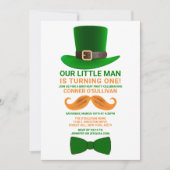 Invitation Leprechaun moderne St. Patrick's Any Age Anniversa (Devant)