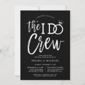 Invitation L'équipage I Do | Dîner de répétition | Mariage (Devant)