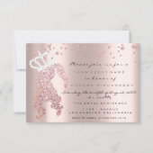 Invitation Les 16èmes confettis de parties scintillantes de (Devant)