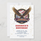 Invitation Les 250 ans de l'Amérique (Devant)