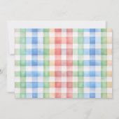 Invitation Les animaux de ferme appellent tous les partis 1er (Dos)