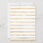 Invitation Les animaux Safari sauvage un Baby shower moderne (Dos)