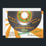 Invitation les années 70 Disco Super 45 Record 50th Birthday<br><div class="desc">Vous pouvez personnaliser le texte sur cette discothèque les années 70, invitation super 45 recor 50e anniversaire. Le design comporte un enregistrement de 45 avec le texte "règles disco" et "préparez-vous à le secouer" avec des couleurs de style 70's de vert, orange et marron. Pour modifier le texte, utilisez les...</div>