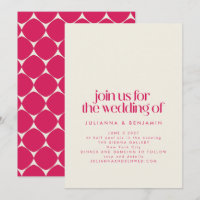 les années 70 rétro super Design en Mariage rose c