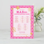 Invitation Les années 90 avant Throwback Surprise fête d'anni (Debout devant)