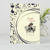 Invitation Les Aristochats Noirs - passion française (Debout devant)