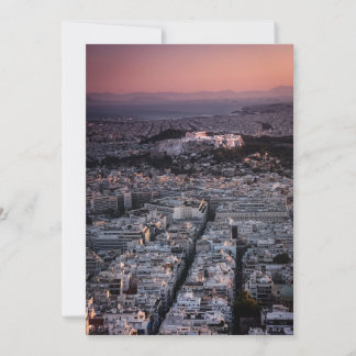 INVITATION LES ATHÈNES IMPRESSIONNANTES