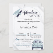 Invitation les aventures attendent l'invitation/annonce de la (Devant)