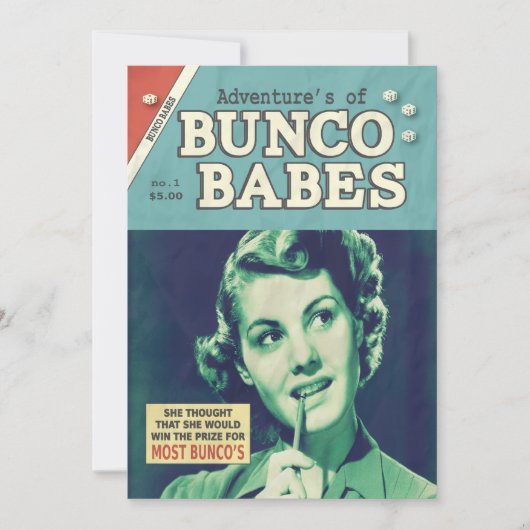Invitation Les aventures de Bunco Babes (Devant)