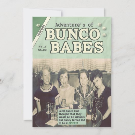 Invitation Les aventures de Bunco Babes Edition #2 (Devant)