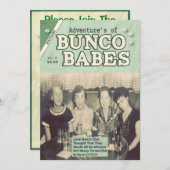 Invitation Les aventures de Bunco Babes Edition #2 (Devant / Derrière)