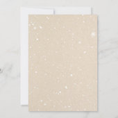 Invitation Les biscuits de pain d'épices de Noël révèlent l'i (Dos)