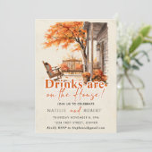 Invitation Les Boissons Sont Sur La Chambre House House House (Debout devant)