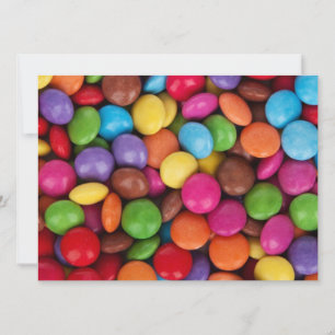 Invitation Les bonbons colorés