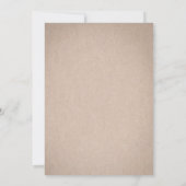 Invitation Les bottes ou le genre d'arc indiquent (Dos)