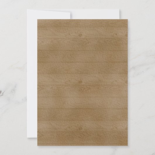 Invitation Les bottes ou les arcs genre révèlent l'invitation (Dos)