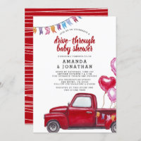 Les camions et les ballons rouges traversent le Ba