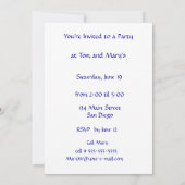 Invitation Les cercles de Metallica 3D et vous marchent sont (Dos)