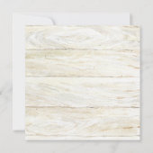 Invitation Les cerfs communs carrés Antler rougissent douche (Dos)