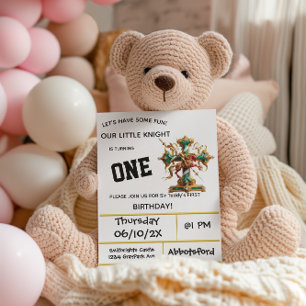 Invitation Les Chevaliers En Fête D'Armor Premier Anniversair