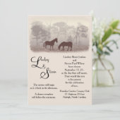 Invitation Les Chevaux Dans La Poitrine (Debout devant)