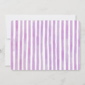 Invitation Les chiens de la fille et l'invitation rose (Dos)