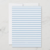 Invitation Les choses sauvages | Au-dessus du Baby shower des (Dos)