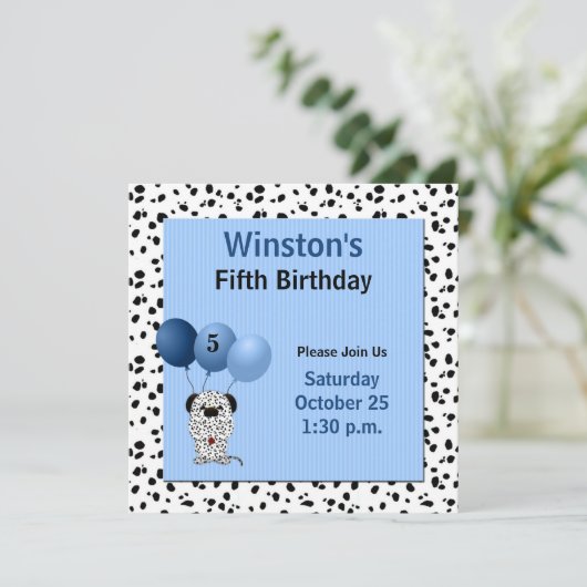 Invitation Les Cinq Jours de Childs (Debout devant)