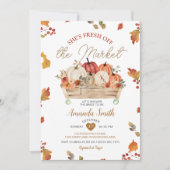 Invitation Les citrouilles tombent frais hors de la Fête des  (Devant)