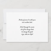 Invitation Les danseurs roses, avant le ballet par Edgar Dega (Dos)