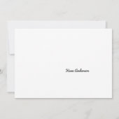 Invitation Les diplômés | 2 Partie de double graduation (Dos)