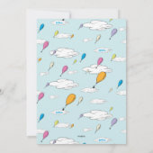 Invitation Les Endroits où tu iras ! | Boy 1st Birthday Photo (Dos)