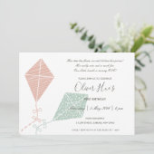 INVITATION LES ENFANTS BLEUS ROSE BLEUE BLEUE CUISINES TODDLE (Debout devant)