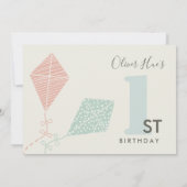 INVITATION LES ENFANTS BLEUS ROSE BLEUE BLEUE CUISINES TODDLE (Dos)