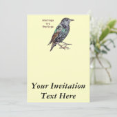 Invitation Les Éternelles sont des ténèbres (Debout devant)