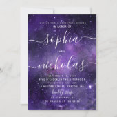 Invitation Les étoiles de nuit. Dîner de répétition du script (Devant)