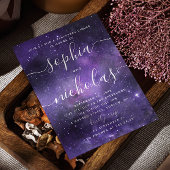 Invitation Les étoiles de nuit. Dîner de répétition du script